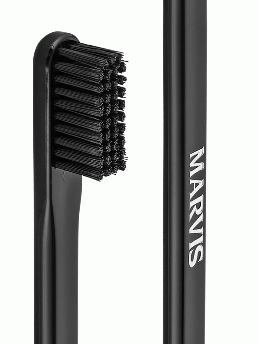 Marvis Toothbrush - Black (Medium Bristles) – Thompson Alchemists