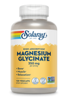 120 Count bottle of Solaray Magnesium Glycinate Vegcaps